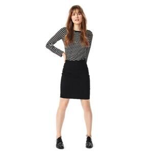 Bitte Kai Rand Women's Black Magic Stretch Skirt, L